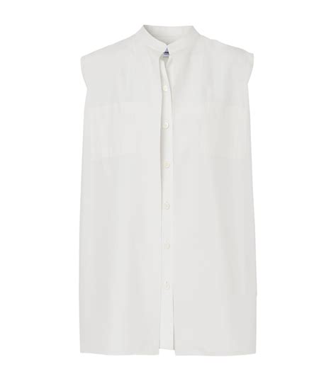 burberry blouses replica|burberry silk sleeveless top.